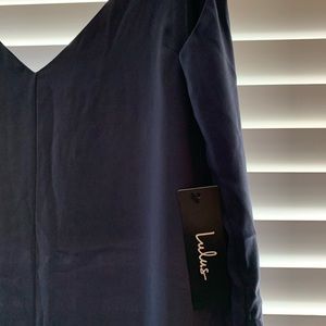 Lulus Elisa Navy Blue Midi Jumpsuit